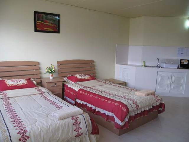 غرفة قياسية بسريرين منفصلين، Sk Muangthongthani Apartment 1/5