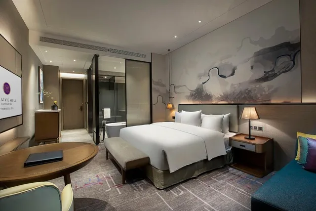 غرفة سوبيريور بسرير مزدوج بإطلالة على البحيرة، Sunac Mauve Hill Hotel Guangzhou 1/1