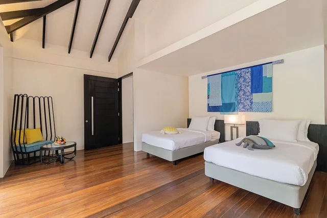 2 Bedrooms, Villa, Single Bed, Beach Front، Noku Maldives Vignette Collection 2/8