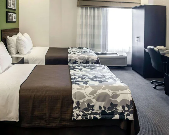 غرفة بسرير مزدوج، Sleep Inn and Suites Hagerstown 4/4