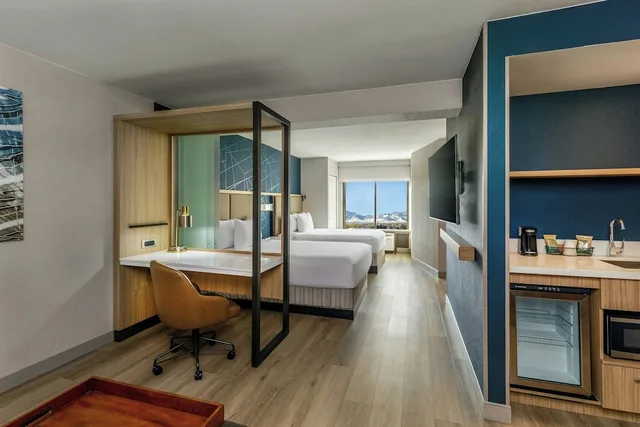 جناح بسريرين كوين بإطلالة على الجبل مع أريكة، Springhill Suites Denver North Westminster 8/10