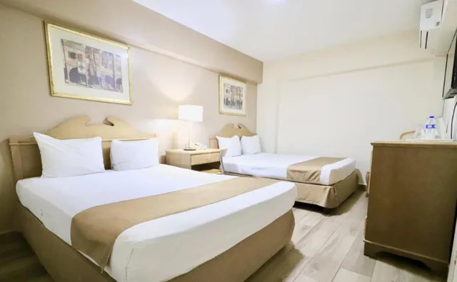 غرفة قياسية بسريرين مزدوجين، Hotel Madero Express 1/3