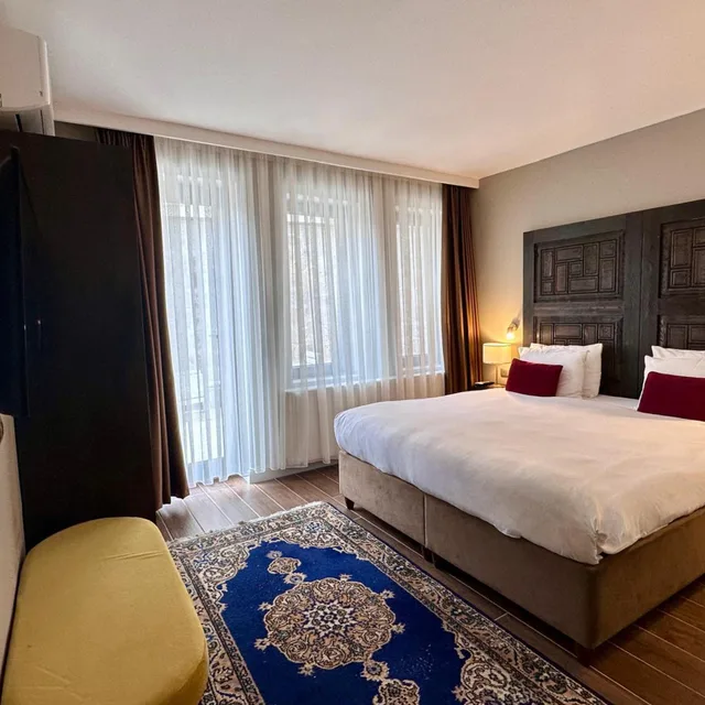 غرفة بسرير مزدوج بشرفة، Osmanli Manor Hotel 7/10