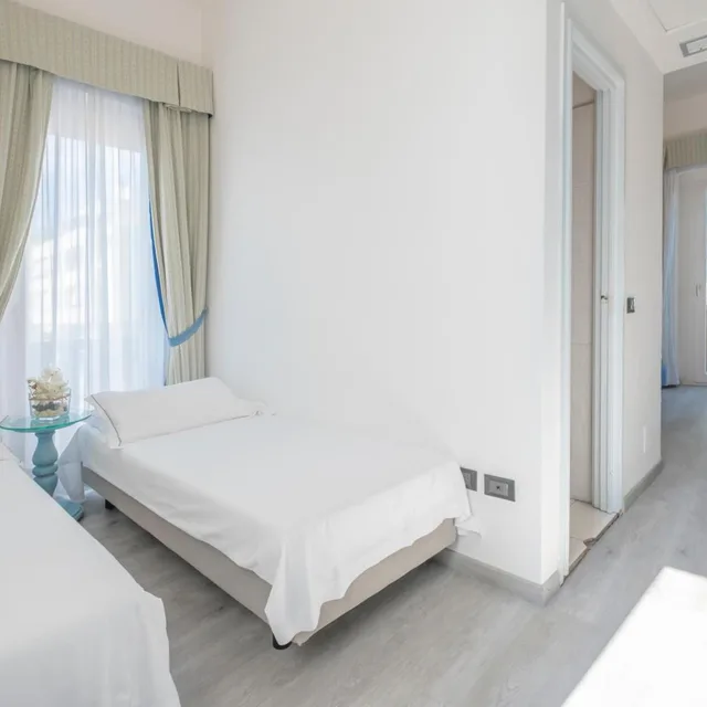 غرفة رباعية، Del Sole Hotel 3/8