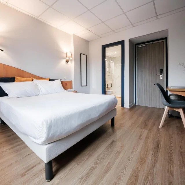 غرفة قياسية بسرير مزدوج، Hotel Du Parc 1/10