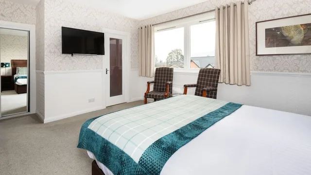 غرفة ديلوكس بسرير مزدوج، Scotlands Spa Hotel 4/10