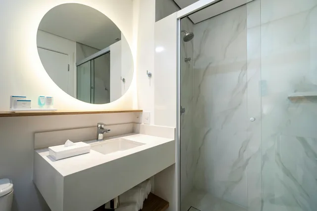 غرفة بسرير كوين، Hampton by Hilton Guarulhos Airport 3/3