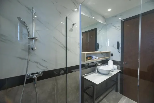 جناح عائلي بسريرين مزدوجين، Pefkaki Boutique Hotel 8/8