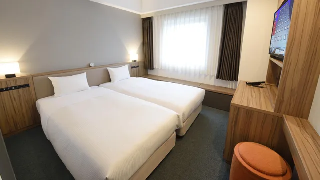Hollywood, Standard, Twin Beds, Smoking، Hakata Green Hotel Tenjin 2/2