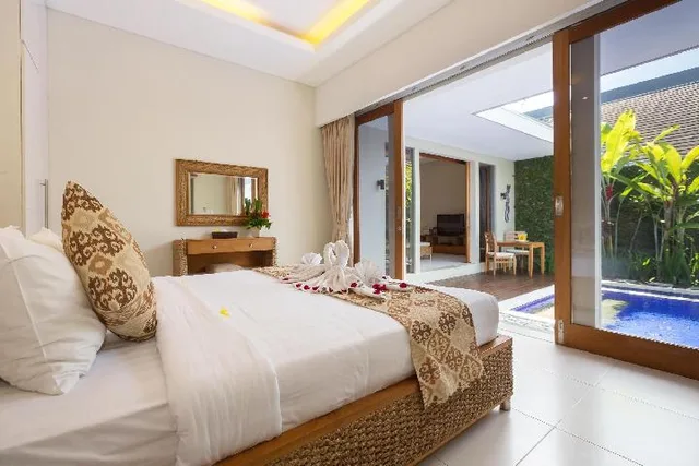 غرفة بسرير فردي تُحدَّد عند الوصول، Nagisa Bali Easy Living Canggu 1/1