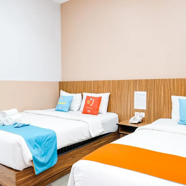غرفة عائلية، Sans Hotel Rajawali Surabaya 4/10