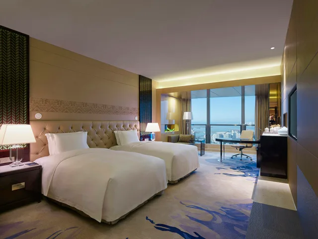 Room, Twin Beds, Ocean View, Hilton Haikou Residences 8/11