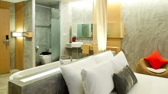 غرفة ديلوكس بسرير مزدوج أو سريرين منفصلين، The Now Hotel 2/2