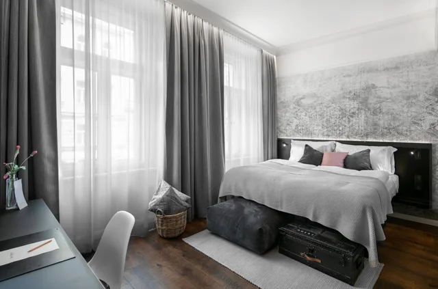 Room, Double Bed, THE MANES Boutique Hotel Prague 1/1