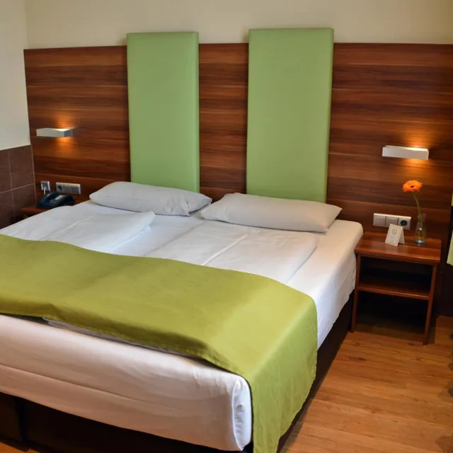 غرفة بسرير مزدوج أو سريرين منفصلين، Arthotel Munich 6/10