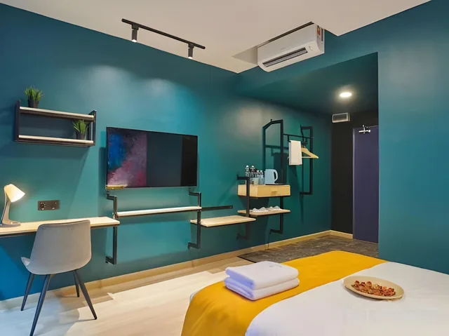غرفة جونيور ديلوكس بسرير كوين، Hotel Olympic Malaysia Kuala Lumpur 1/1