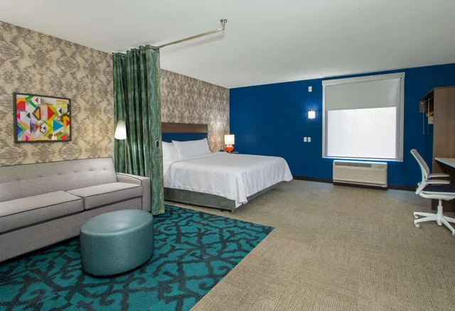 Studio, King Bed, Home2 Suites By Hilton Grove City Columbus Oh 3/3