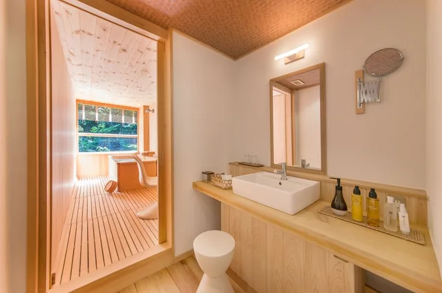 Japanese Western, Twin Beds, Outdoor Bath، ARAYA TOTOAN 3/3