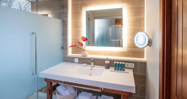 Walkout, Junior Suite, King Bed, Patio, Bathtub, Club Floor، Sandals Royal Curacao - Adults Only 2/2