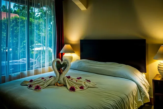 استوديو ديلوكس بسرير كوين، Hotel Villa Creole 1/4