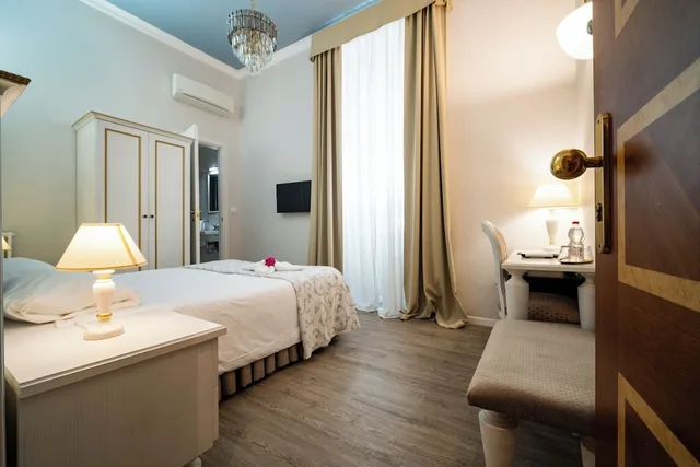 غرفة بسريرين منفصلين، Hotel Genova Liberty 4/10