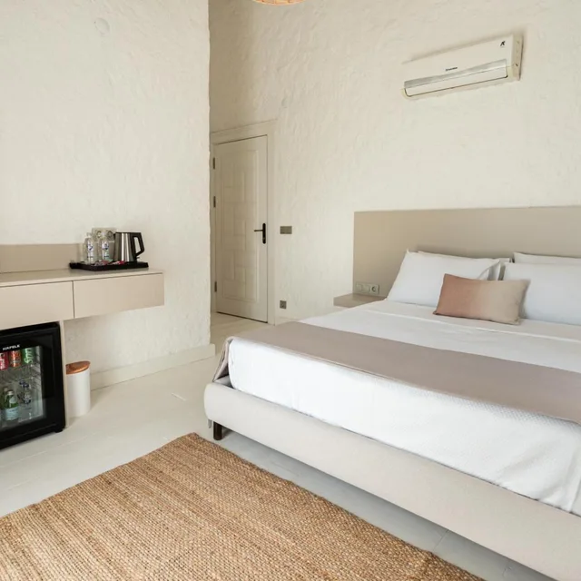 غرفة ديلوكس بسرير مزدوج بشرفة، Cocopalm Boutique Hotel Alacati 4/10