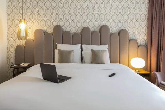 غرفة كلاسيكية بسرير مزدوج بشرفة، Mercure Hotel & Spa Aix-les-Bains Domaine Marlioz 6/10