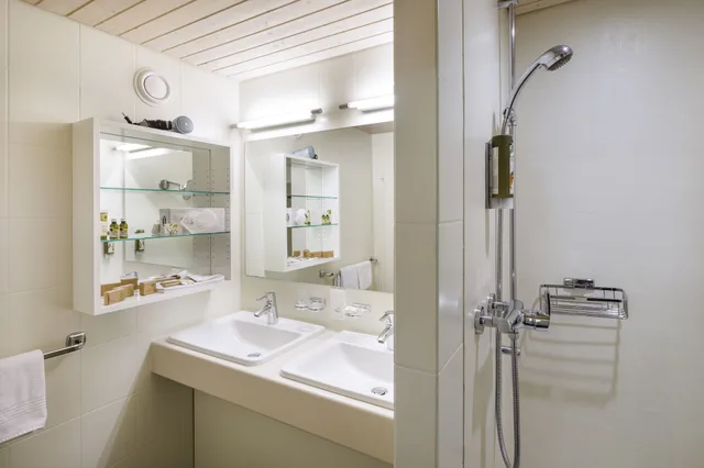 جناح بسرير مزدوج بإطلالة على الجبل بشرفة، Beausite Park Hotel 6/6