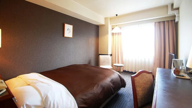 غرفة ركنية بسرير مزدوج بحوض استحمام، Hotel Excel Okayama 2/2