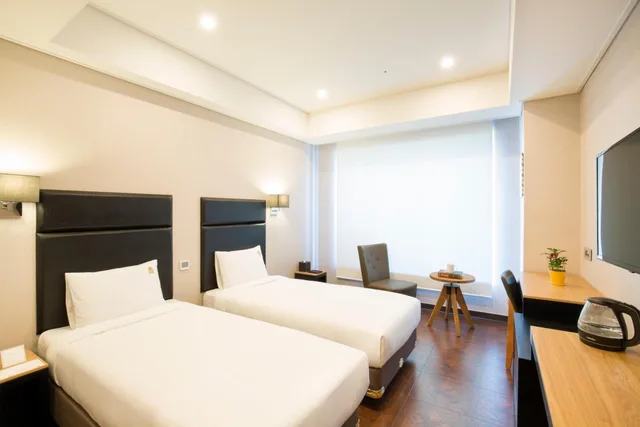 Standard, Twin Beds, Hot Spring Bath، BENIKEA HOTEL HAEUNDAE 1/2