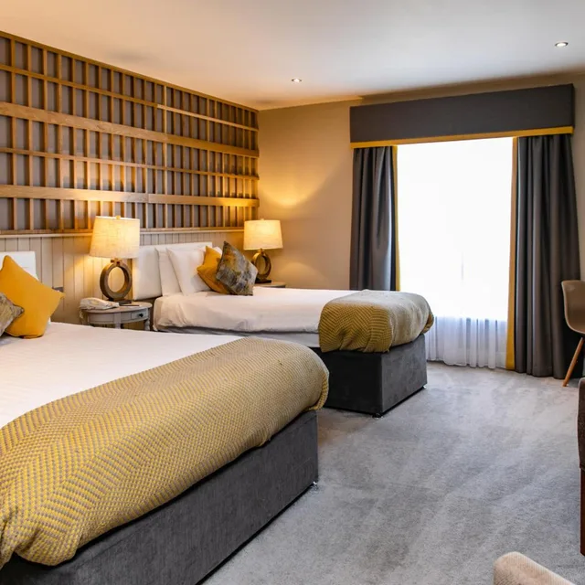 غرفة بسرير مزدوج أو سريرين منفصلين، Hotel Doolin 1/10
