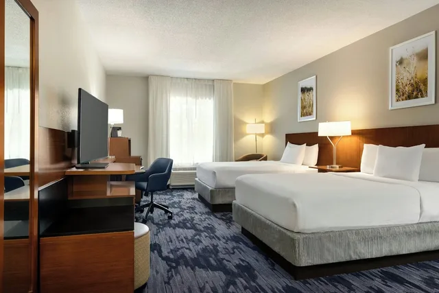 غرفة بسريرين كوين، Fairfield Inn By Marriott Savannah I 95 South 1/9