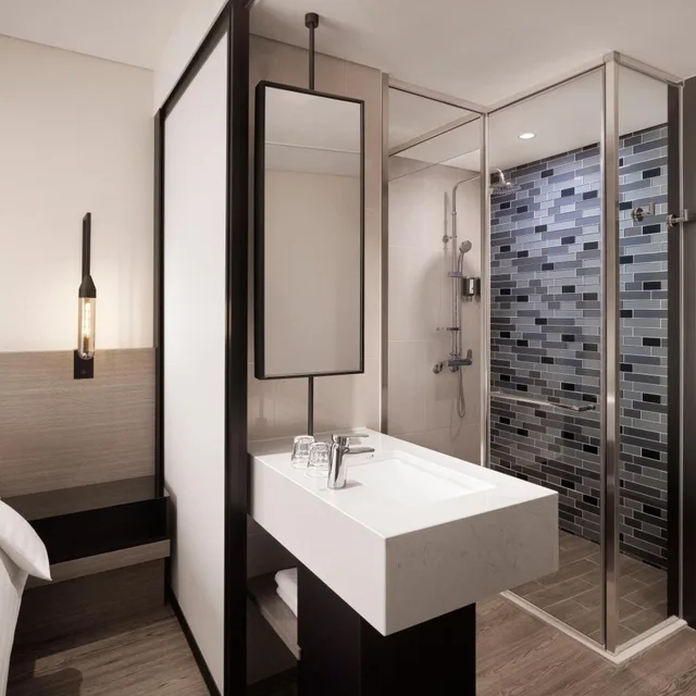 غرفة بريميير بسريرين منفصلين في طابق مرتفع، Fairfield By Marriott Busan 8/10