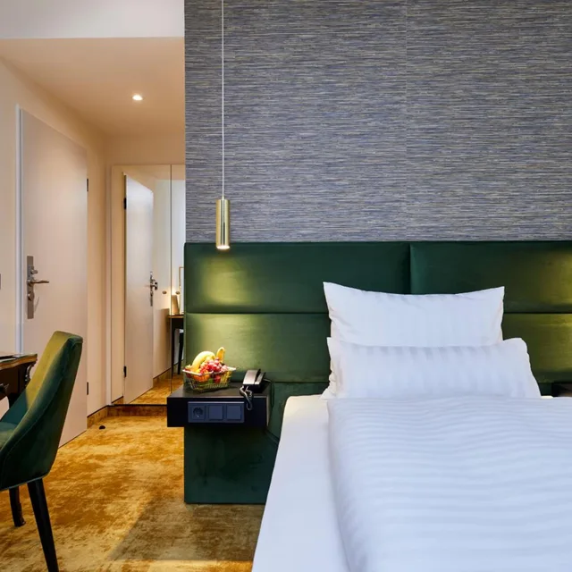 غرفة كلاسيكية مفردة، Das Carls Hotel 4/5