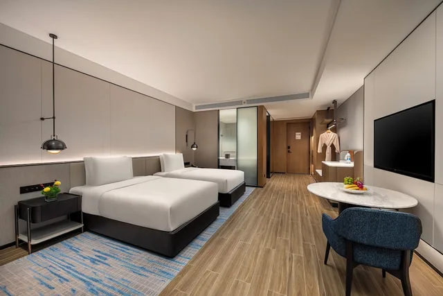 غرفة قياسية بسريرين مزدوجين، Crowne Plaza Sanya Yazhou Bay by IHG 2/5