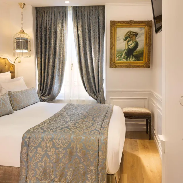 غرفة قياسية، Academie Hotel Saint Germain 2/7