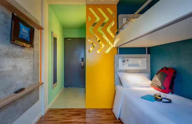غرفة قياسية بسرير بطابقين مع سرير إضافي، Ibis Budget SP Centro Sao Joao 2/7