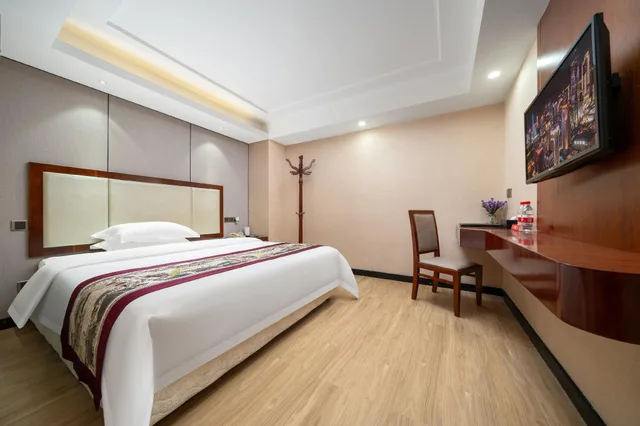 غرفة مفردة بسرير مزدوج، Honglilai Hotel Shenzhen 2/2