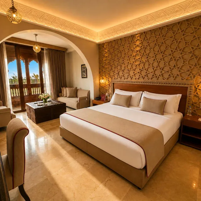 غرفة ديلوكس عائلية، Hivernage And Spa Hotel 1/8