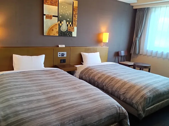 Superior, Twin Beds, City View, New Building، Route Inn Grantia Dazaifu 1/1