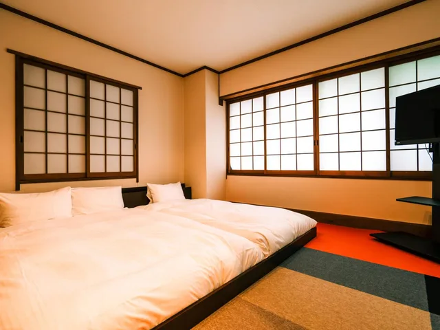 غرفة عائلية بسرير فردي، Hotel Area One Takamatsu 4/6