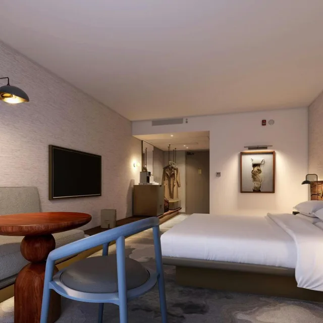 Upgrade, King Bed, Pool View, Balcony، The Limited Hotel Charleston 6/9