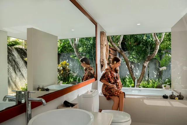 فيلا سيغنتشر بسرير كينج بغرفة نوم واحدة بمسبح خاص، Mayaloka Villas Seminyak 4/5