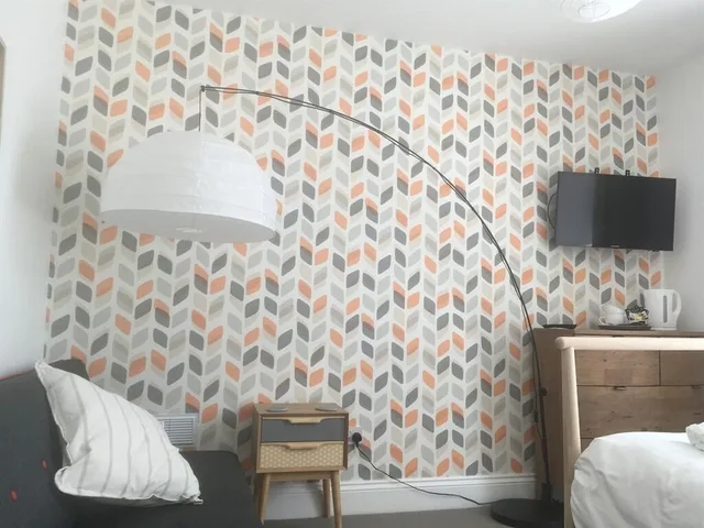Room, Double Bed, Sofa, Portreath Arms 1/2