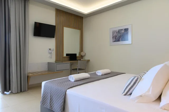 جناح بسرير كينج بإطلالة على البحر، Potamaki Beach 3/5