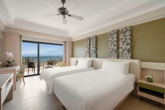 Garden, Family, Twin Beds، Shangri-La Rasa Sentosa, Singapore 2/4