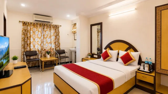 غرفة تنفيذية مفردة بسرير فردي، Ganga Sagari Hotel 2/2