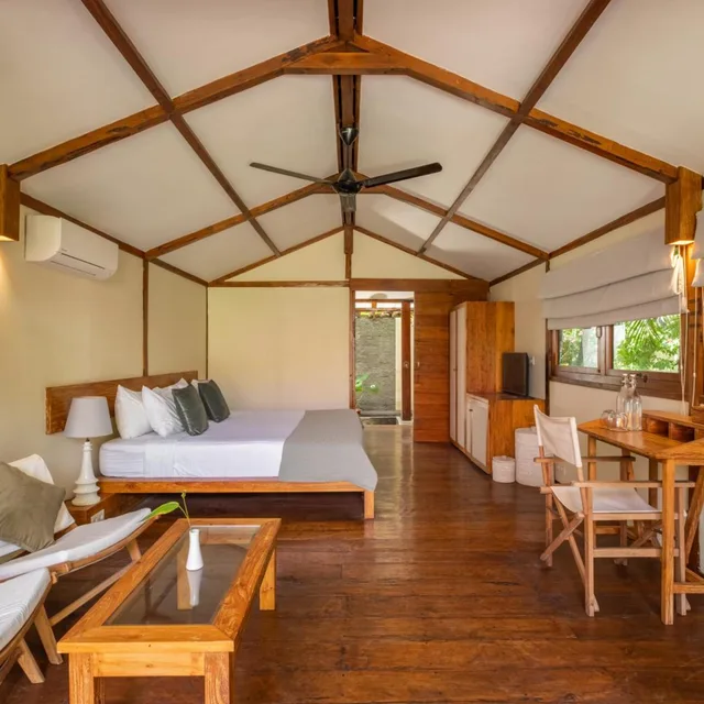غرفة سوبيريور بسرير مزدوج بشرفة، Gili Teak Resort 2/5
