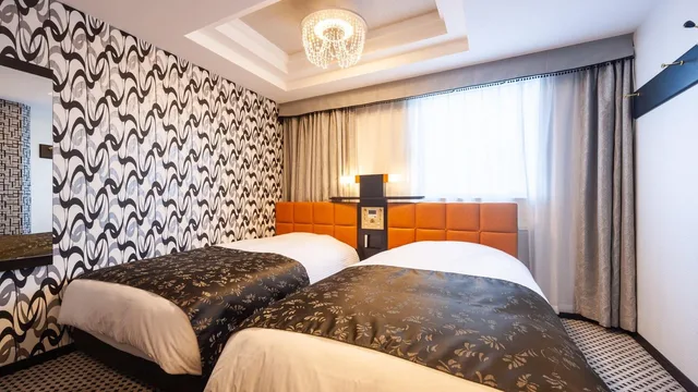 غرفة بسريرين مزدوجين، Apa Hotel Pride Kokkaigijidomae 1/1