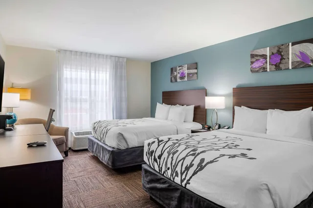 غرفة قياسية بسريرين كوين، Sleep Inn & Suites Houston Westchase - Little Saigon 4/10